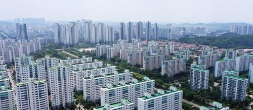 경기도 아파트 단지 전경. <연합뉴스>